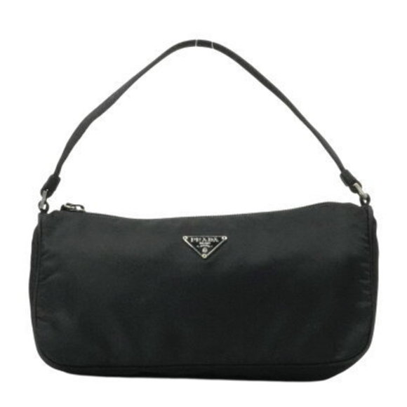Prada Handbag Black Bag Nylon - Picture 1 of 9